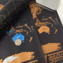 Load image into Gallery viewer, Scratch Off Traveled countries World Map Decoration Poster