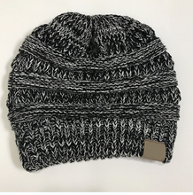 Load image into Gallery viewer, Pony Tail Designed Winter Beanie