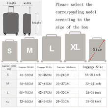 Load image into Gallery viewer, Multi Designed Elastic Protective Luggage Cover