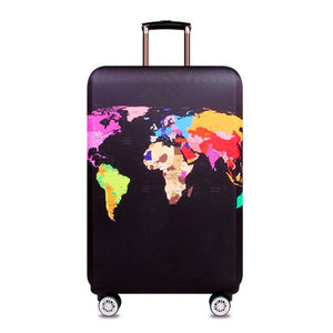 Multi Designed Elastic Protective Luggage Cover