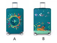 Load image into Gallery viewer, Multi Designed Elastic Protective Luggage Cover