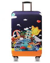 Load image into Gallery viewer, Multi Designed Elastic Protective Luggage Cover