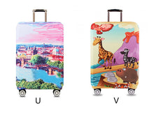 Load image into Gallery viewer, Multi Designed Elastic Protective Luggage Cover