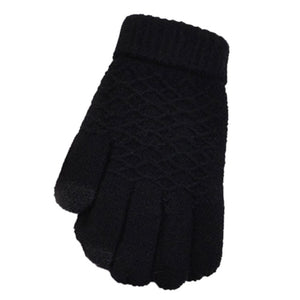 Magic Touch Screen Sensory Gloves For Women Gloves Girl Female Stretch Knit Gloves Mittens Winter Warm Accessories Wool Guantes