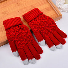 Load image into Gallery viewer, Magic Touch Screen Sensory Gloves For Women Gloves Girl Female Stretch Knit Gloves Mittens Winter Warm Accessories Wool Guantes