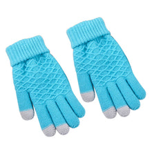 Load image into Gallery viewer, Magic Touch Screen Sensory Gloves For Women Gloves Girl Female Stretch Knit Gloves Mittens Winter Warm Accessories Wool Guantes