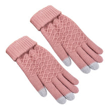 Load image into Gallery viewer, Magic Touch Screen Sensory Gloves For Women Gloves Girl Female Stretch Knit Gloves Mittens Winter Warm Accessories Wool Guantes