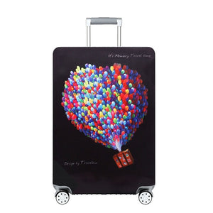 Multi Designed Elastic Protective Luggage Cover