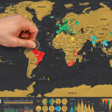 Load image into Gallery viewer, Scratch Off Traveled countries World Map Decoration Poster